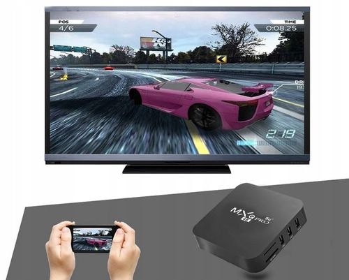 SMART TV BOX MXQ PRO S905X 4K ANDROID 11 1+8GB WIFI NETFLIX PRZYSTAWKA PL na Arena.pl