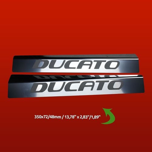 Listwa progowa FIAT DUCATO MK3 Stal nierdzewna 304 połysk 2szt na Arena.pl