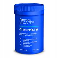 ForMeds BICAPS CHROMIUM 200µg 60 kaps. Chrom Pikolinian Glukoza Metabolizm