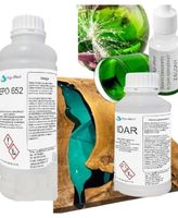 żywica epoksydowa Epo 652 Krystaliczna 1,5 kg +barwnik do drewna odlewnicza