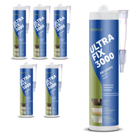 Klej Montażowy Akrylowy Do Kasetonów Paneli Listew Ultrafix 3000 6szt 280ml