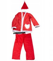 STRÓJ Świętego MIKOŁAJA zestaw 5 elementów KOSTIUM