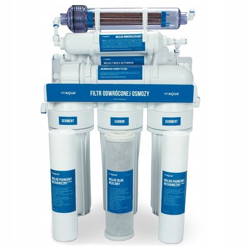 FILTR DO WODY RO7 JONIZATOR ODWRÓCONA OSMOZA 75GPD | FILTR DO WODY POD na Arena.pl