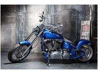 100 70CM OBRAZ PŁÓTNO CHROMOWANY MOTOCYKL PŁÓTNO RAMA