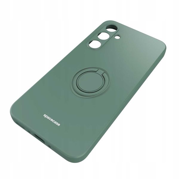 Spacecase Silicone Ring Galaxy A35 5G Dark Green zdjęcie 5