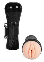 masturbator vibrating vagina cyber skin  latarka