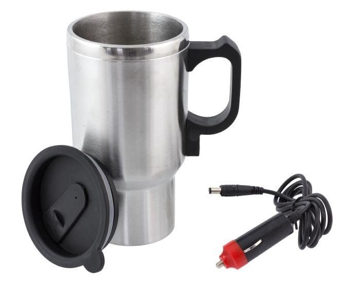 KUBEK TERMICZNY TERMOS SAMOCHODOWY 400ML 12V zdjęcie 2