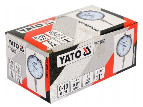 CZUJNIK ZEGAROWY 0-10MM bicia + STATYW MAGNETYCZNY CZUJNIKA ZEGAROWEGO Yato na Arena.pl