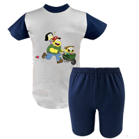 Krótka Piżama dziecięca Greenowie