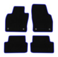 Dywaniki welurowe CARLUX-BLUE Seat Arona 2017- czarne/niebieskie