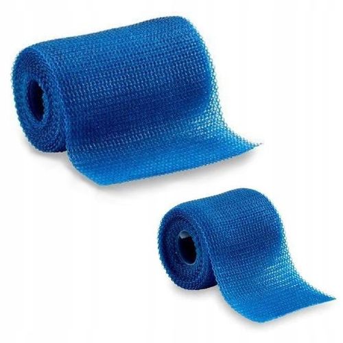 Syntetyczny gips poliestrowy 10cm x 3,6m,niebieska na Arena.pl