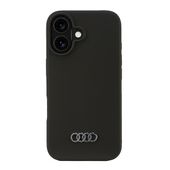 audi silicone case iphone 16 6.1czarny/black hardcase