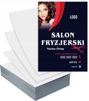 Ulotki A5 1000 szt firmowe reklamowe SALON FRYZJERSKI + PROJEKT GRATIS