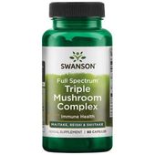 # SWANSON Full Spectrum Triple Mushroom (60 kaps.)