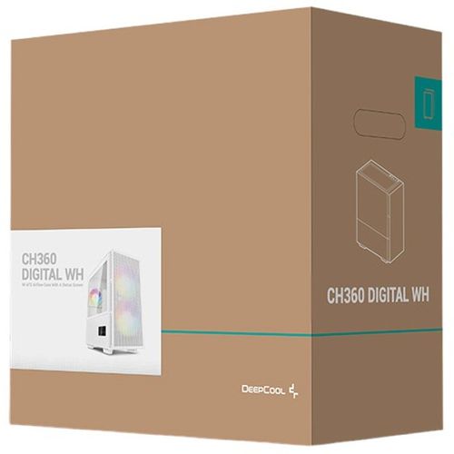 Obudowa do komputera DeepCool CH360 Digital Micro ATX Okno Biała na Arena.pl