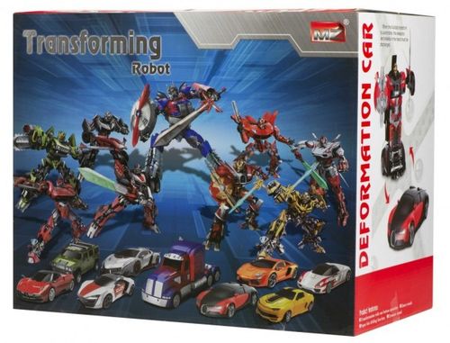 Samochód RC Robot Transformacja 2w1 4CH 1:18 Lamborghini na Arena.pl