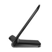 ładowarka indukcyjna do smartfona w formie stojaka 15w - czarna