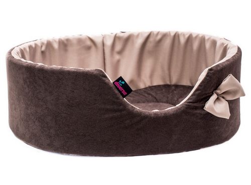 Eleganckie beżowo-brązowe legowisko dla psa - Diversa Elemental Rozmiar 4 na Arena.pl