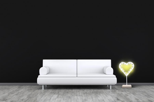 Lampka dekoracyjna stojąca SERCE led na Arena.pl