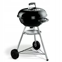 Okrągły GRILL WĘGLOWY z pokrywą ogrodowy grill Weber Compact Kettle 47cm