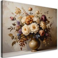 Obraz do salonu sypialni biura kuchni, Bukiet kwiatów 30x20