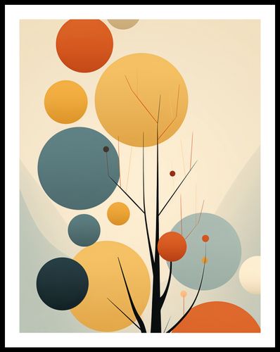 Plakat 50x65cm Harmonia Jesiennych Kolorów na Arena.pl