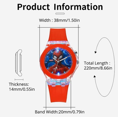 zegarek dziecięcy wskazówkowy LED dla dzieci POKEMONY świecący PIKACHU na Arena.pl