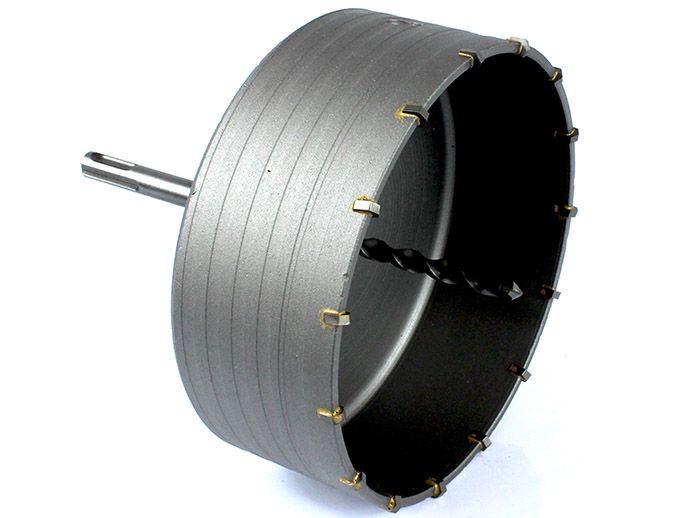 Otwornica SilverTools 150 mm do betonu SDS Plus zdjęcie 2