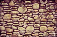 FOTOTAPETA KAMIENIE ŚCIANA MUR 260x180