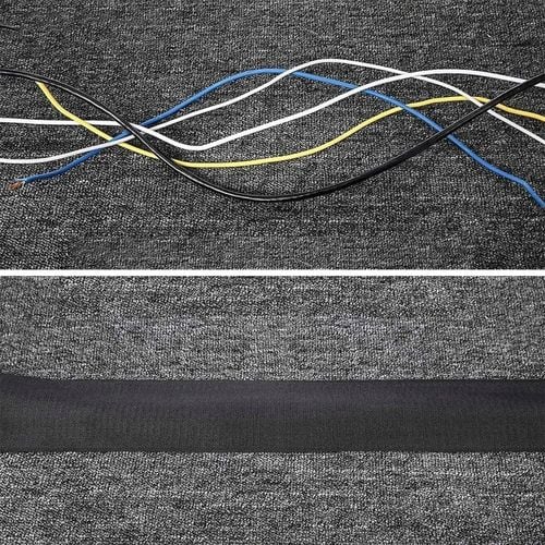 TAŚMA RZEP MASKOWNICA KABLI DYWANU WYKŁADZINY 5m na Arena.pl