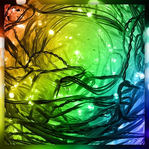 SOPLE LAMPKI CHOINKOWE ŚWIATEŁKA 300 LED 12M GRUBY KABEL FLASH ZEWNĘTRZNE na Arena.pl