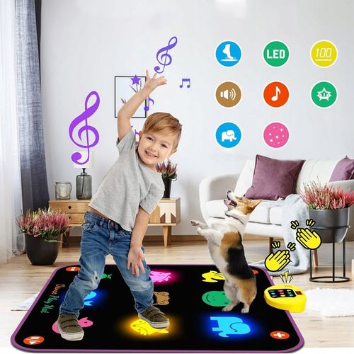 MATA DO TAŃCA DLA DZIECI Z BLUETOOTH 5 TRYBÓW GRY MUZYCZNA MATA TANECZNA na Arena.pl