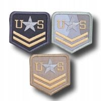 Aplikacja łatka na klej US Mix (3szt)
