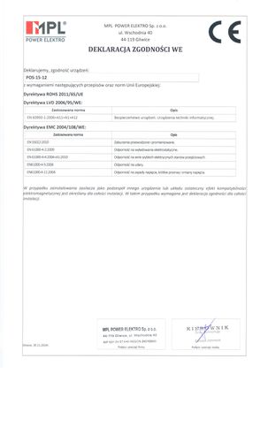 zasilacz impulsowy modułowy 12V/1.25A na Arena.pl