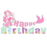 baner happy birthday syrenka 300cm urodziny party