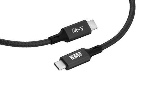 Kabel Newell USB C - USB-C 4.0 - 1 m, grafitowy na Arena.pl