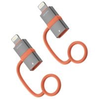 adapter 4smarts usb-c do lightning pd    27w szary 2szt
