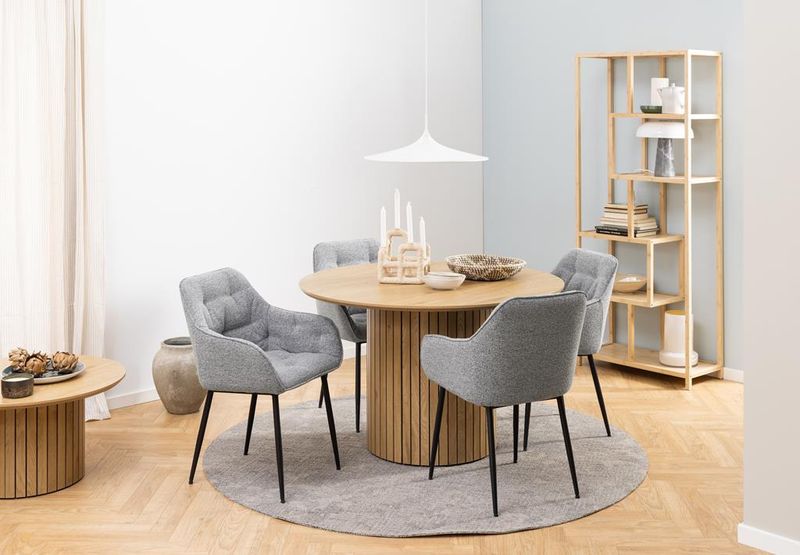 Krzesło Brooke szare Monza zdjęcie 2