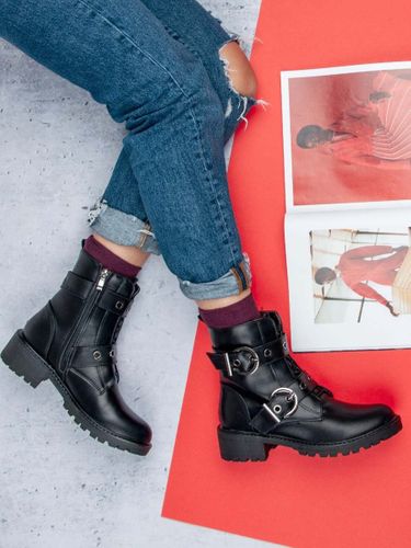 CZARNE WORKERY Rozmiar - 41 na Arena.pl