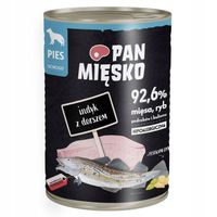 PAN MIĘSKO PAKO MIX KARMA MOKRA DLA PSA MIX 6 SMAKÓW PUSZKA 12 X 400 G