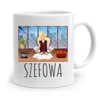 Kubek Prezent Dla Szefowej Szefowa Z Nadrukiem Ze Zdjęciem