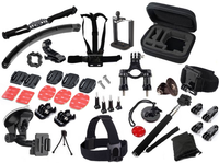 ZESTAW XXL Z WALIZKĄ DO KAMERY GOPRO HERO 7 6 5 4 3 walizka