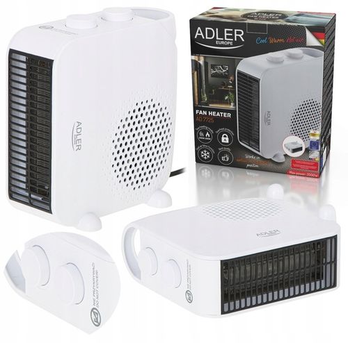 Termowentylator grzejnik elektryczny 2000W funkcja wentylatora na Arena.pl