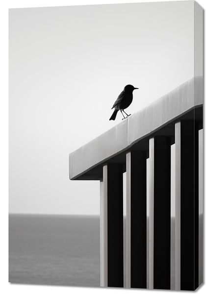 Obraz 60x90cm Samotna Odchłań zdjęcie 1