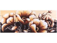 100X40CM DOSTOJNE KWIATY OBRAZ DREWNO