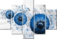 105CM 150CM OBRAZ 5 ELEM NIEBIESKI DMUCHAWIEC 4 DRUK