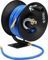 YATO WĄŻ PNEUMATYCZNY NA ZWIJAKU 10MM X 15M Z SZYBKOZŁĄCZAMI PRZEWÓD BĘBEN