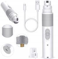 Elektryczny Pilnik Szlifierka Do Pazurów Paznokci Dla Psa 2-biegi Obcinacz