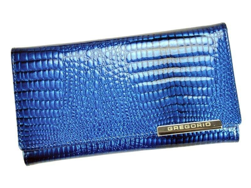 Portfel damski skórzany PELLUCCI GF114 niebieski zdjęcie 1