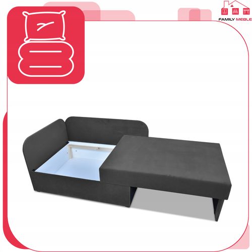 Narożnik dziecięcy Denis rozkładany pojemnik łóżko dla dzieci materac kubuś na Arena.pl